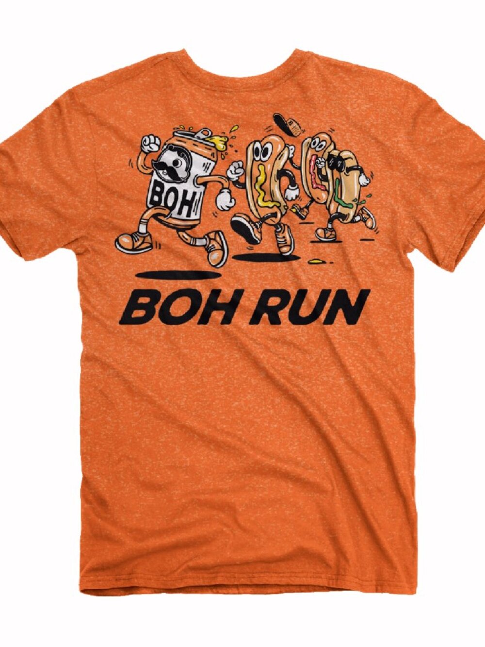 Natty Boh National Bohemian Beer and Hotdog Buns on the Run Short- NEW Fast Ship